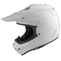 HELMET MX-V EVO PLAIN WHITE X-LARGE 61-62